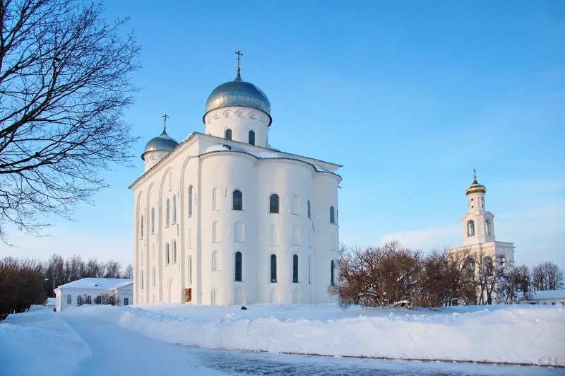 Юрьевецкий монастырь в Новгороде